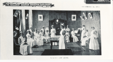 1910, December, Nurses Home, BBH