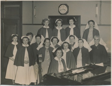 Choir Practice for Graduation - Phil O'Keane the Conductress