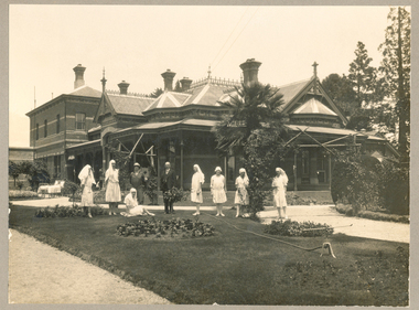 1927 Novar Hospital, Webster St Ballarat, plus 2016, sale & council approval for new Orthopedic Clinic