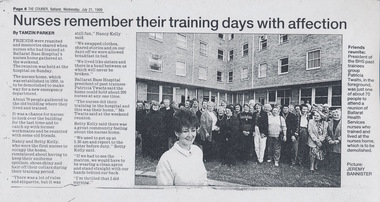 Courier July 21st 1999 - Nurses Home Farewell