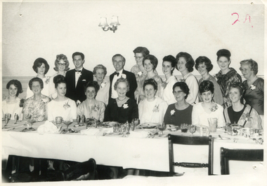 Fream Collection- School Jan 1962 (62A)_Finals Dinner_ photo & newspaper