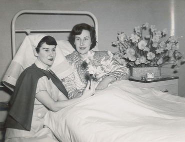 ?Sr Wilma Phelps, commenecd training Oct 1951, with patient