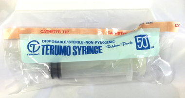 Thermo Syringe, 50 ml, Disposible/Sterile, Catheter Tip