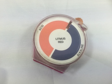 Litmus Paper in Dispenser - Red - Whatman, BDH, Made in England