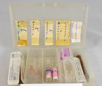 Dr Philip Griffiths - Drug Box, Plastic