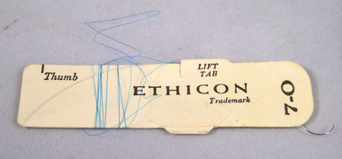 Ethicon 7.0, Suture Thread with Needle Attached
