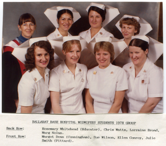 Midwifery Nov 1978 - 1979 School, BBH
