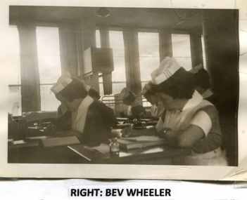 Class Jan 1957 - Finals Study Block - Bev Wheeler
