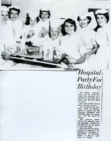 Class Jan 1957 - Hospital Birthday Party - for Patient