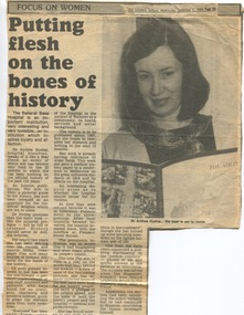 Ballarat Courier - Prelude to book by Anthea Hyslop - Sovereign Remedies, History of Ballarat Base Hospital 1850s to 1980s