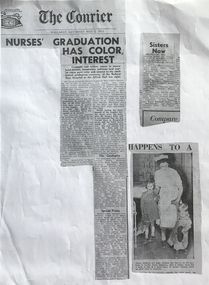 Ballarat Courier - 1953 & 1954 Graduation, Polio article, 1st Professional Examination May 1951, Midwifery Examination 1956 - from Elma Kelly (nee Nimmons), commenced training Jan 1951