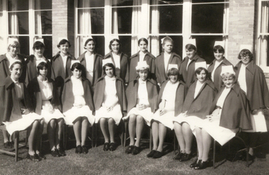 Sandra Lehrer (nee Mulhallen), commenced training April 1966  x 8 photos, PTS & Graduation