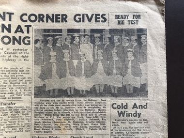 Ballarat Courier, Friday 5th July, 1957 - Final Examination tomorrow