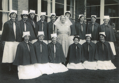Dawn Conboy (nee Barr), commenced training April 1962 - PTS, 1st Professional Dinner, Finals Dinner & 1965 Graduation
