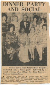 Fream Collection - School October 1963 (63D)_1st Pros Dinner_newspaper only