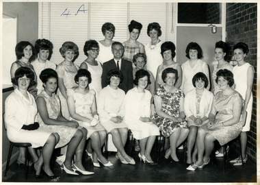 Fream Collection - School Jan 1964 (64A)_1st Pros Dinner & Finals Dinner_photo & newspaper, plus Reunion Dinner Feb 1974