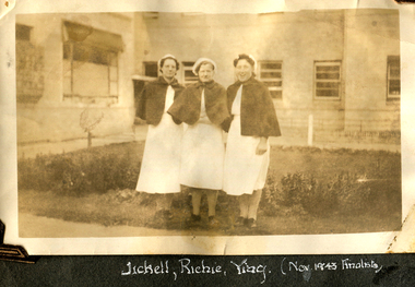 Sheila Prendergast Photo Album 1941-1944, commenced training June 1941