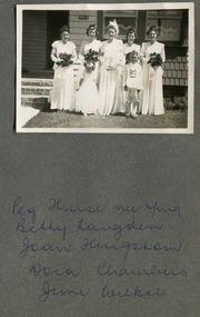 Sheila Prendergast Photo Album 1941-1944, commenced training June 1941