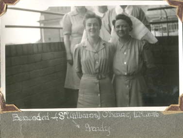 Sheila Prendergast Photo Album 1941-1944, commenced training June 1941