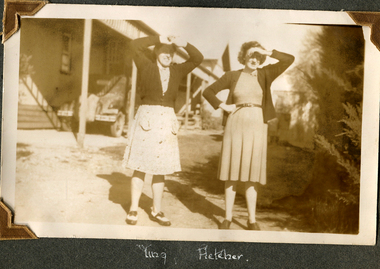 Sheila Prendergast Photo Album 1941-1944, commenced training June 1941