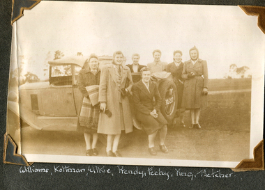 Sheila Prendergast Photo Album 1941-1944, commenced training June 1941