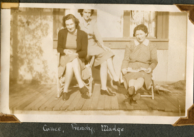 Sheila Prendergast Photo Album 1941-1944, commenced training June 1941