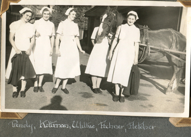 Sheila Prendergast Photo Album 1941-1944, commenced training June 1941
