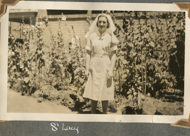 Sheila Prendergast Photo Album 1941-1944, commenced training June 1941