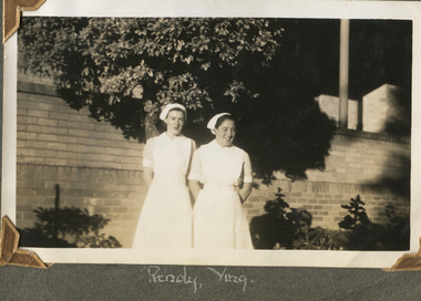 Sheila Prendergast Photo Album 1941-1944, commenced training June 1941