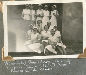 Sheila Prendergast Photo Album 1941-1944, commenced training June 1941