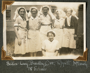 Sheila Prendergast Photo Album 1941-1944, commenced training June 1941