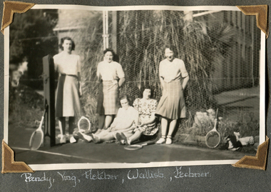 Sheila Prendergast Photo Album 1941-1944, commenced training June 1941