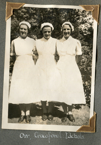 Sheila Prendergast Photo Album 1941-1944, commenced training June 1941