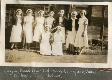 Photo No 129_Sheila Prendergast Photo Album 1941-1944, commenced training June 1941