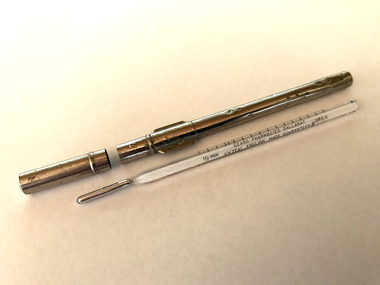 Thermometer - Gears Pharmacies, Ballarat. G H Zeal, English Made Guaranteed, No 64