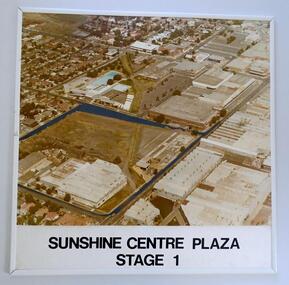 Photograph - Sunshine Centre Plaza Stage 1 Aerial Photograph, 1982
