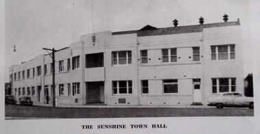 Photograph - Sunshine Town Hall Hampshire Road, 1960