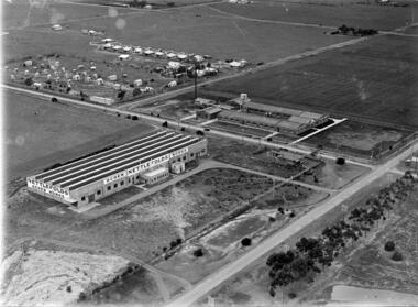 Photograph - Nettlefolds Spaldings & Phoenix Fireworks Aerial Photo, Pratt, Charles Daniel, (1892 - 1968), Photographed circa late 1920's to early 1930's