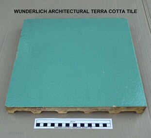Domestic object - Wunderlich Architectural Terra Cotta Tile, Wunderlich Limited, Circa 1965