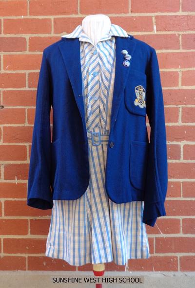 School Uniform, Blazer - Mark Anttony Schoolwear, SUNSHINE WEST HIGH  SCHOOL, 1960's