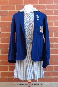 Uniform - Sunshine West High School Girl School Uniform, Blazer - Mark Anttony Schoolwear, 1960's