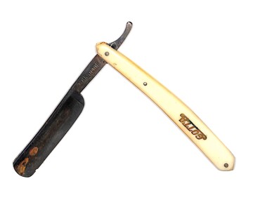 Domestic object - 5008.01 - Joseph 'Joe' Wlodarczyk Collection - Straight Razor Blade Collection