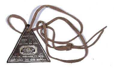 Ephemera - Scouting 16th Australian Jamboree Ballarat 1992 Attendance Lanyard