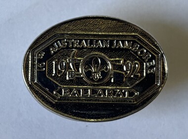 Ephemera - 5028 - Scouting 16th Australian Jamboree Ballarat 1992 Badge