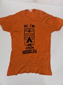 Clothing - Scouting, "Hi, I'm from Hoadley' T-Shirt