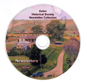 Newsletter - Keilor Historical Newsletter Collection CD