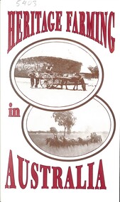 Film - Heritage Farming In Australia Video