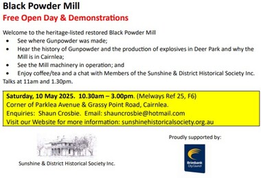 Mixed media - Black Powder Mill Open Day 2025