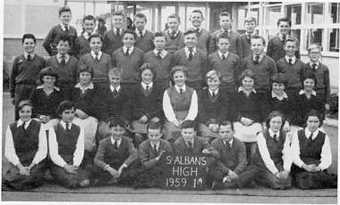 Photograph - St. Albans High School 1959 Class Photographs