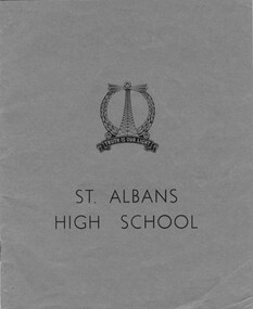 Magazine - St. Albans High School ALBA School Magazine 1956